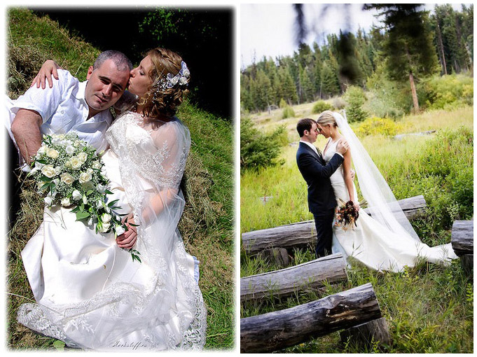 свадебная прогулка